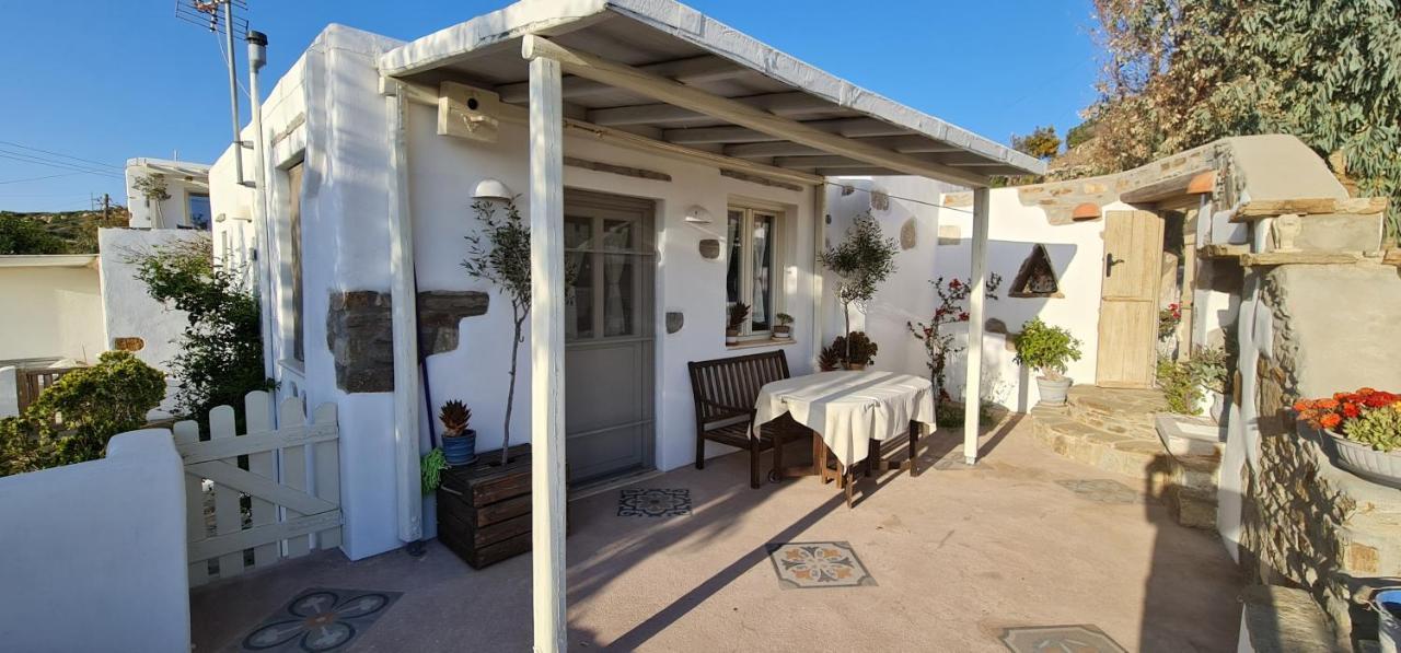 Moni Christou Dasous Romantic Sunset Cycladic House In Sotires מראה חיצוני תמונה