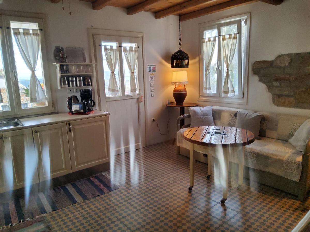 Moni Christou Dasous Romantic Sunset Cycladic House In Sotires מראה חיצוני תמונה