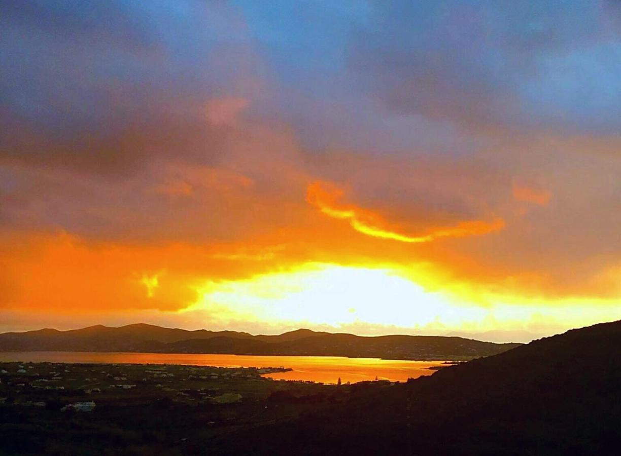 Moni Christou Dasous Romantic Sunset Cycladic House In Sotires מראה חיצוני תמונה